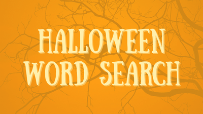 Halloween Word Search